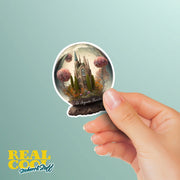 La Sagrada Familia Church Sticker | Barcelona Stickers | Sagrada Familia Water Globe Sticker