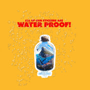 Amalfi Coast Italy Sticker | Amalfi Coast City In A Bottle Sticker | Italy Sticker