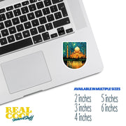 Taj Mahal Sticker | Taj Mahal Decal