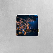 Amalfi Coast Italy Sticker Amalfi Coast Night Time Sticker