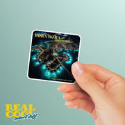 Bora Bora Sticker French Polynesia Sticker Bora Bora Night Sticker