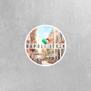 Napoli Italy Sticker Italia Stickers Naples Italy Sticker