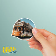 San Francisco Sticker | San Francisco Trolly Car Sticker