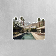 Palm Springs California Sticker | Palm Springs Stickers
