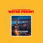 Galata Tower Sticker | Istanbul Turkey Sticker | Istanbul Decal
