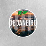 Rio De Janeiro Sticker | Rio Sticker | Brazil Sticker