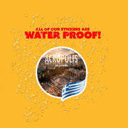 Acropolis Greece Sticker | Greece Ruins Sticker