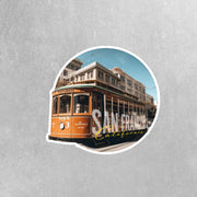San Francisco Sticker | San Francisco Trolly Car Sticker