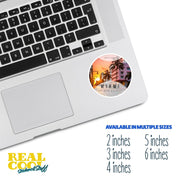 Miami Beach Art Deco Sticker | Art Deco District Sticker