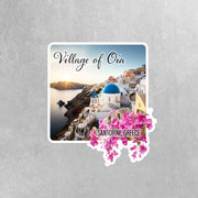 Santorini Greece Sticker | Santorini Sticker
