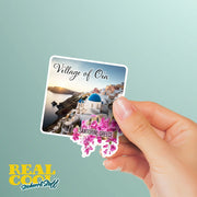 Santorini Greece Sticker | Santorini Sticker