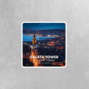 Galata Tower Sticker | Istanbul Turkey Sticker | Istanbul Decal