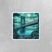 New York Sticker | George Washington Bridge Sticker