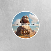 The Great Sphinx Sticker | Egypt Sticker