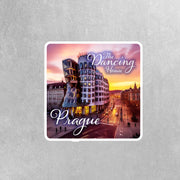 Prague Sticker | The Dancing House Prague Sticker
