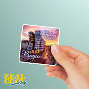 Prague Sticker | The Dancing House Prague Sticker