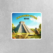 Chichen-Itza Mexico Sticker | Mexico Sticker