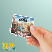 Dubrovnik Old Town Sticker | Croatia Sticker | Medieval City Sticker