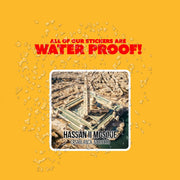 Morocco Sticker | Hassan II Mosque Sticker | Casablanca Morocco Sticker