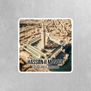 Morocco Sticker | Hassan II Mosque Sticker | Casablanca Morocco Sticker