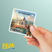 Taj Mahal Sticker | Taj Mahal Decal | Wonders Of The World Sticker