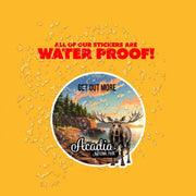Acadia National Park Sticker - Acadia Park Maine Sticker - Travel Stickers - National Parks Sticker