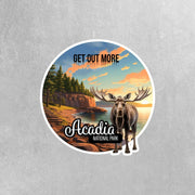 Acadia National Park Sticker - Acadia Park Maine Sticker - Travel Stickers - National Parks Sticker