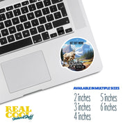 Glaciar National Park Sticker | Glaciar Park Sticker | Travel Stickers | National Parks Sticker