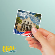 The Alamo Sticker | Alamo Sticker | American Icons Sticker