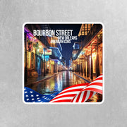 Bourbon Street Sticker | Louisiana Sticker | Bourbon Street Decal
