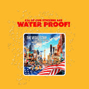 Las Vegas Strip Sticker | Vegas Sticker | Las Vegas Sticker