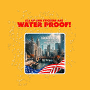 Chicago River Sticker | Chicago Sticker | Chicago River Decal