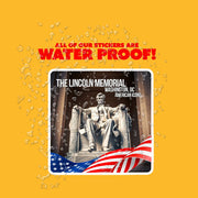 Lincoln Memorial Sticker | Washington DC Sticker | DC Stickers