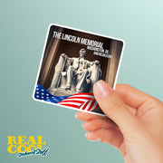 Lincoln Memorial Sticker | Washington DC Sticker | DC Stickers
