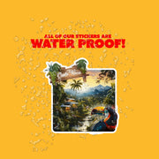 Costa Rica Sticker | Costa Rica Decal | Costa Rica Mountain Sticker