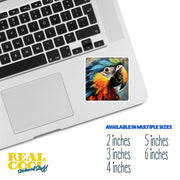 Macaw Sticker | Parrot Stickers | Macaw Decal