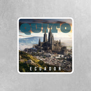Quito Sticker | Quito Ecuador Sticker | Ecuador Stickers