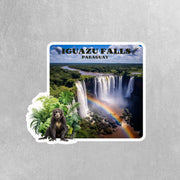 Iguazu Falls Sticker | Paraguay Sticker | Iguazu Falls Paraguay Sticker