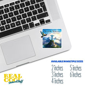 Rio De Janeiro Sticker | Rio Sticker | Brazil Sticker | Christ The Redeemer Sticker