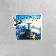 Rio De Janeiro Sticker | Rio Sticker | Brazil Sticker | Christ The Redeemer Sticker