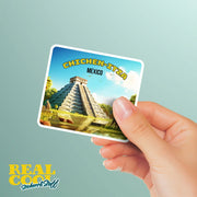 Chichen-Itza Mexico Sticker | Mexico Sticker