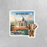 Taj Mahal Sticker | Taj Mahal Decal | Wonders Of The World Sticker
