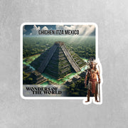 Chichen-Itza Mexico Sticker | Mexico Sticker | Wonders of the World Sticker