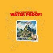 Machu Picchu Sticker | Peru Stickers | Machu Picchu Decal | Wonders of the World Sticker
