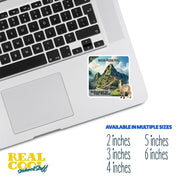 Machu Picchu Sticker | Peru Stickers | Machu Picchu Decal | Wonders of the World Sticker