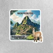 Machu Picchu Sticker | Peru Stickers | Machu Picchu Decal | Wonders of the World Sticker
