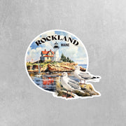 Rockland Maine Sticker | Maine Sticker | Rockland Sticker