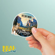 Yosemite Sticker | Yosemite National Park Sticker | Travel Stickers