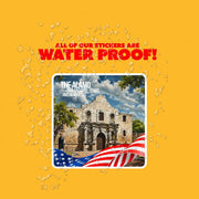 The Alamo Sticker | Alamo Sticker | American Icons Sticker