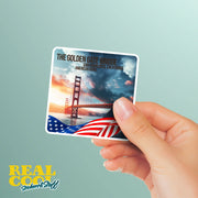 Golden Gate Bridge Sticker | San Francisco Sticker | San Francisco Decal